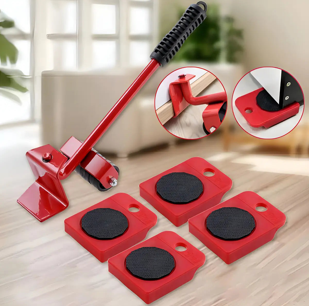 KIT LEVANTA MUEBLES 5 PIEZAS