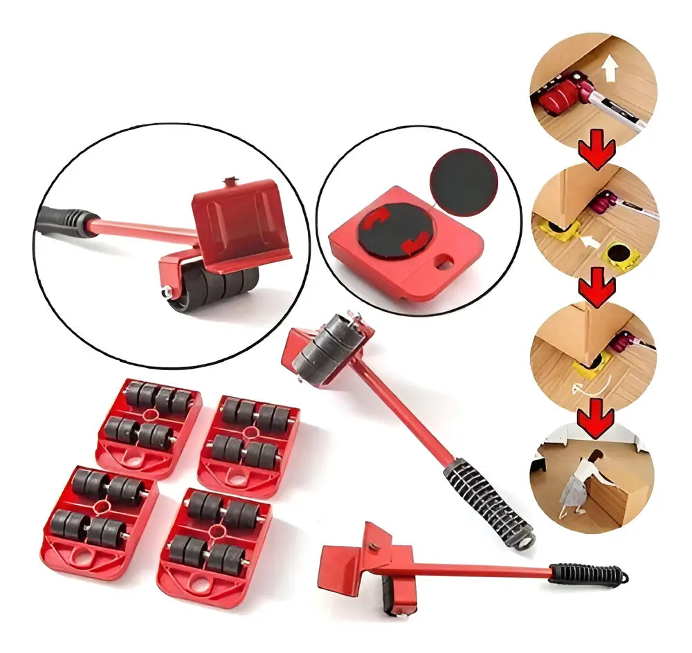 KIT LEVANTA MUEBLES 5 PIEZAS