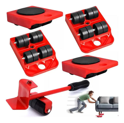 KIT LEVANTA MUEBLES 5 PIEZAS