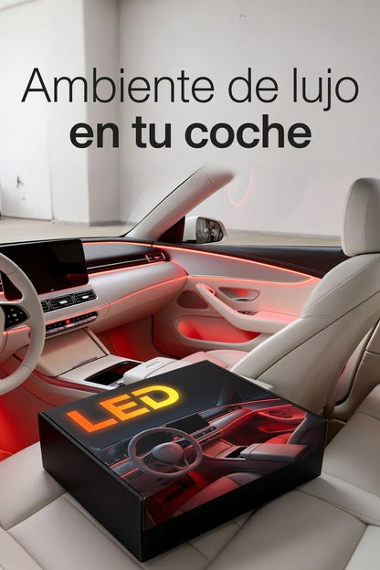 Luces Interior Carro LED RGB Audiorrítmicas